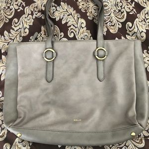 Large Grey Relic Purse